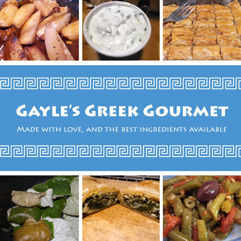 Gayle's Greek Gourmet banner